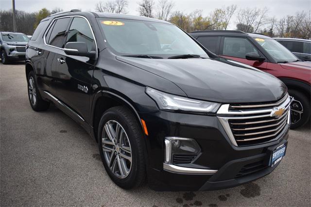 used 2022 Chevrolet Traverse car, priced at $37,270