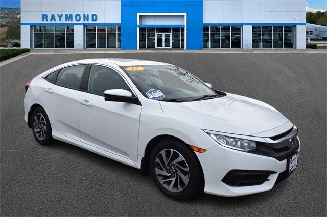 used 2017 Honda Civic car, priced at $13,889