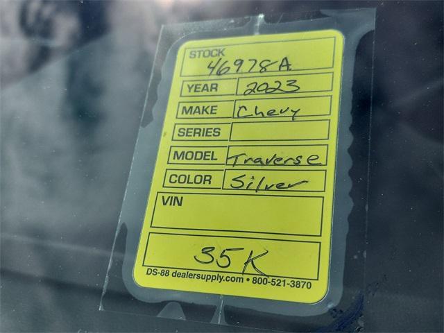 used 2023 Chevrolet Traverse car, priced at $32,969