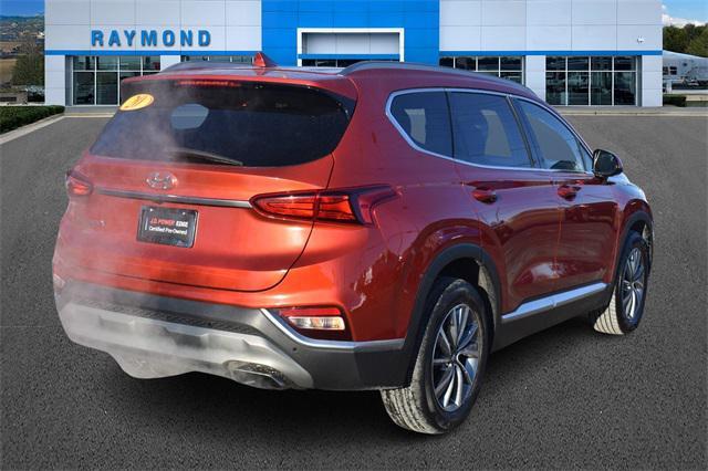 used 2020 Hyundai Santa Fe car, priced at $18,989