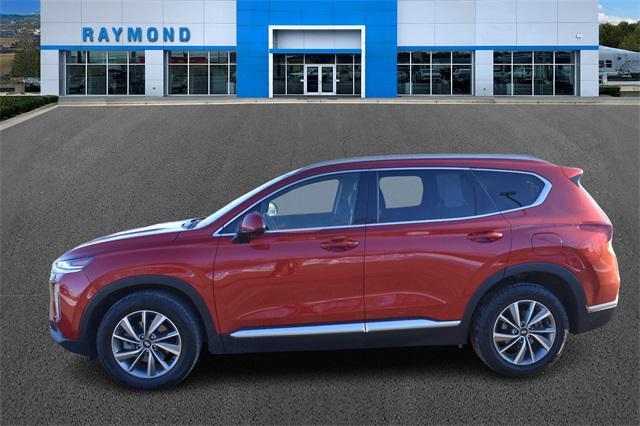 used 2020 Hyundai Santa Fe car, priced at $18,989