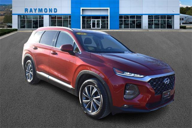 used 2020 Hyundai Santa Fe car, priced at $18,989