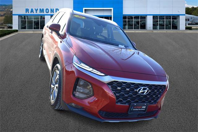 used 2020 Hyundai Santa Fe car, priced at $18,989