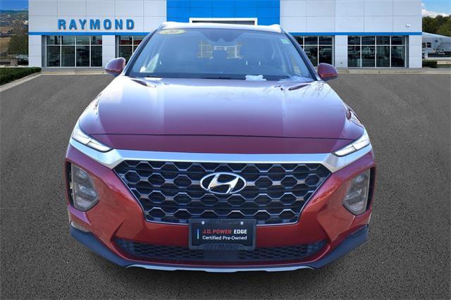 used 2020 Hyundai Santa Fe car, priced at $18,989