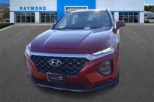 used 2020 Hyundai Santa Fe car, priced at $18,989