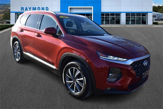 used 2020 Hyundai Santa Fe car, priced at $18,989