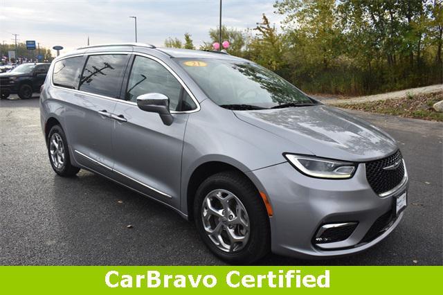 used 2021 Chrysler Pacifica car, priced at $19,998