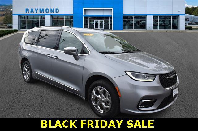 used 2021 Chrysler Pacifica car, priced at $18,858