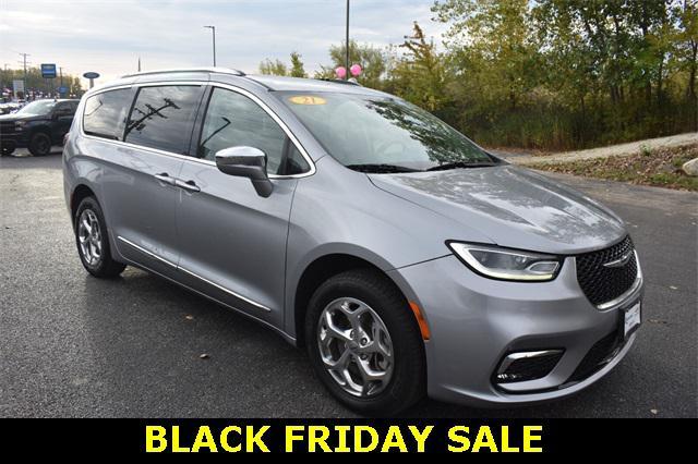 used 2021 Chrysler Pacifica car, priced at $18,858