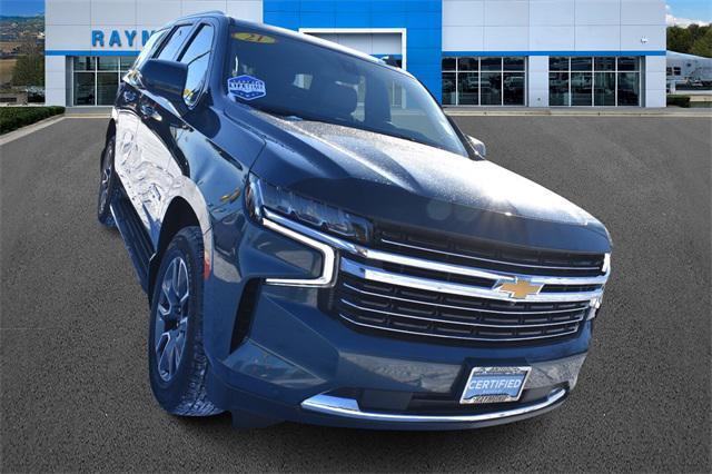 used 2021 Chevrolet Tahoe car, priced at $34,498