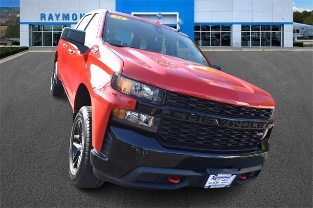 used 2021 Chevrolet Silverado 1500 car, priced at $27,490