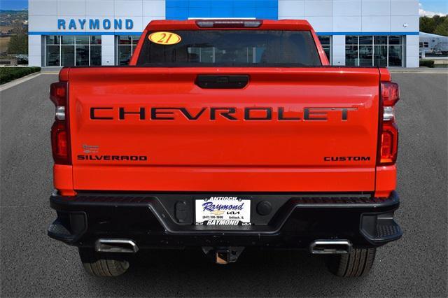 used 2021 Chevrolet Silverado 1500 car, priced at $27,490