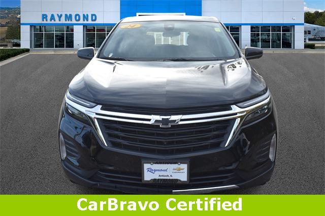 used 2024 Chevrolet Equinox car, priced at $24,526