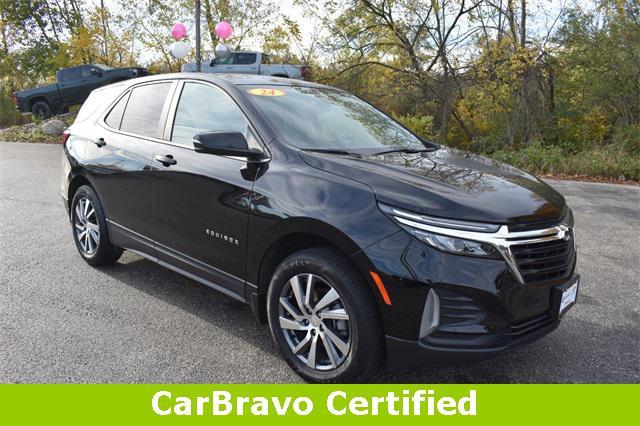 used 2024 Chevrolet Equinox car, priced at $24,526