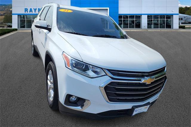 used 2021 Chevrolet Traverse car, priced at $25,784