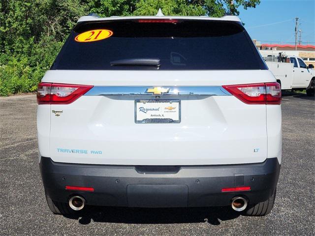 used 2021 Chevrolet Traverse car, priced at $25,907