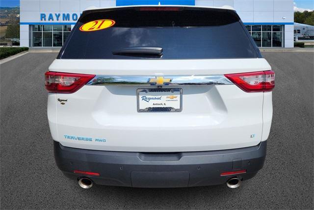 used 2021 Chevrolet Traverse car, priced at $25,784