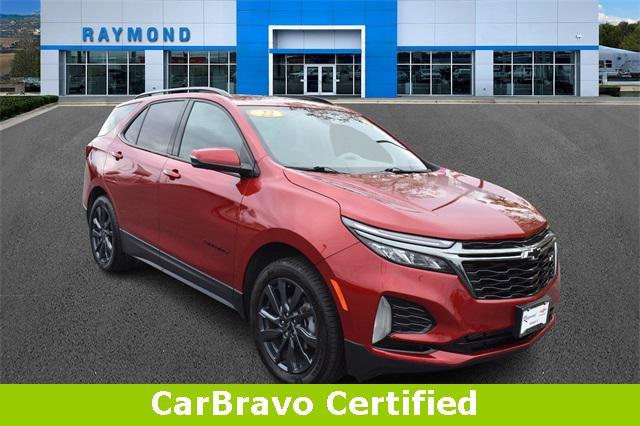 used 2022 Chevrolet Equinox car, priced at $23,914