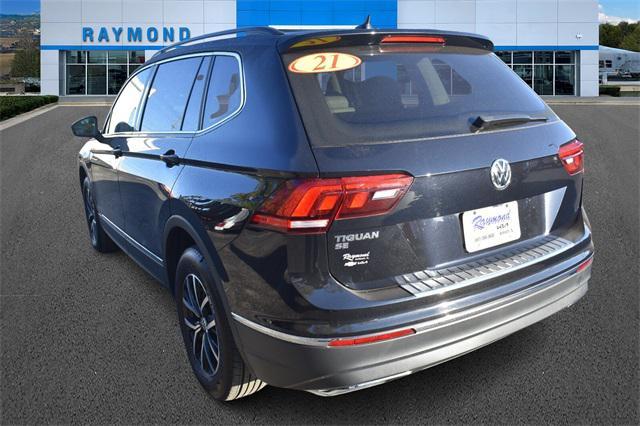 used 2021 Volkswagen Tiguan car, priced at $16,989