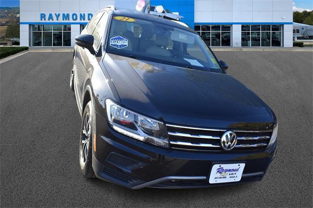 used 2021 Volkswagen Tiguan car, priced at $16,989