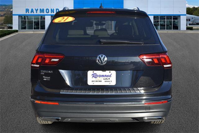 used 2021 Volkswagen Tiguan car, priced at $16,989