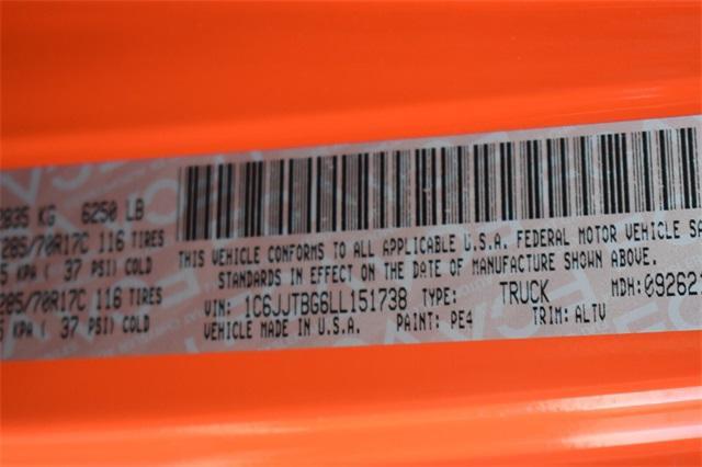 used 2020 Jeep Gladiator car, priced at $30,895