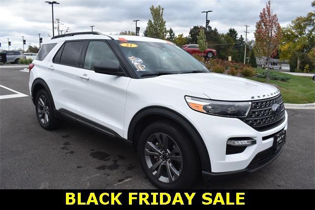 used 2021 Ford Explorer car, priced at $20,998