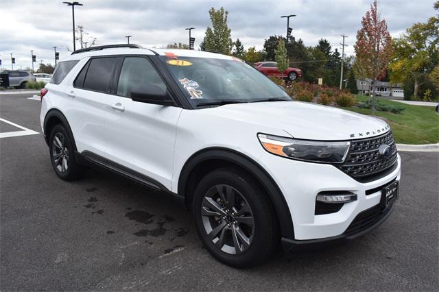 used 2021 Ford Explorer car, priced at $22,635