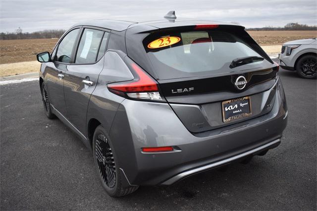 used 2023 Nissan Leaf car, priced at $19,998