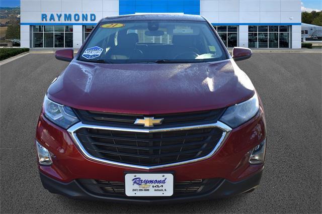 used 2021 Chevrolet Equinox car, priced at $18,788