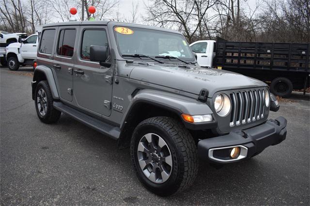 used 2023 Jeep Wrangler car, priced at $34,865