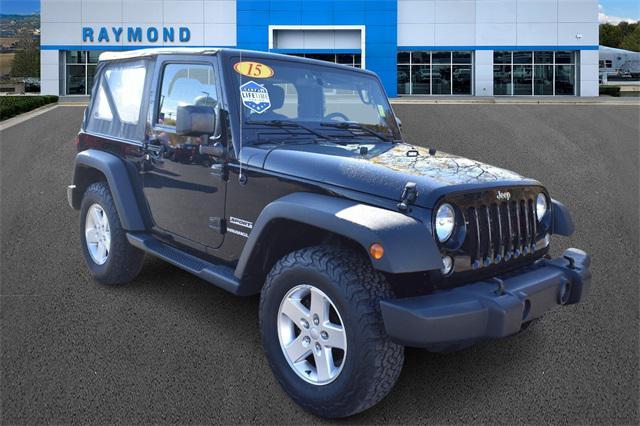 used 2015 Jeep Wrangler car, priced at $15,986