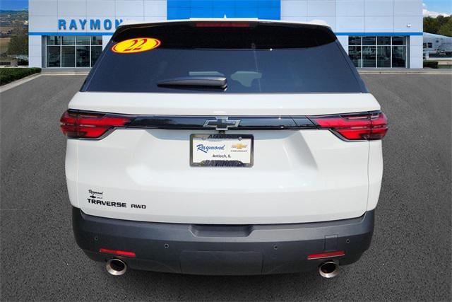 used 2022 Chevrolet Traverse car, priced at $33,482