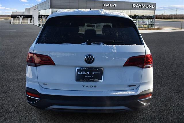 used 2022 Volkswagen Taos car, priced at $19,890