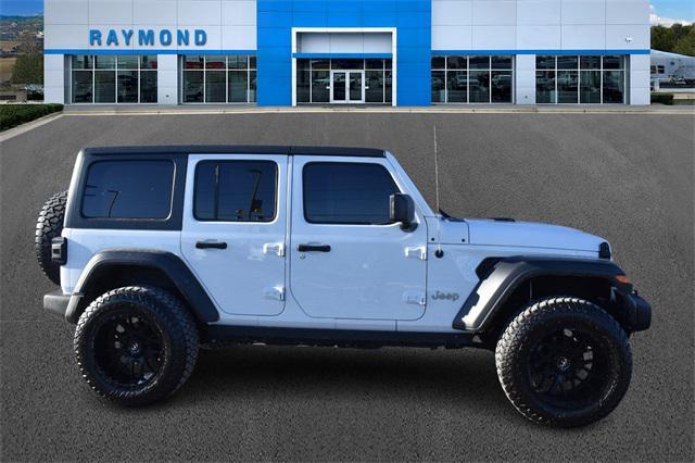 used 2020 Jeep Wrangler Unlimited car, priced at $27,972