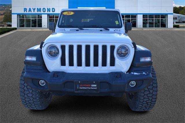 used 2020 Jeep Wrangler Unlimited car, priced at $27,972