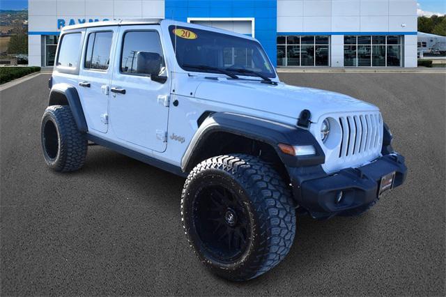 used 2020 Jeep Wrangler Unlimited car, priced at $27,972