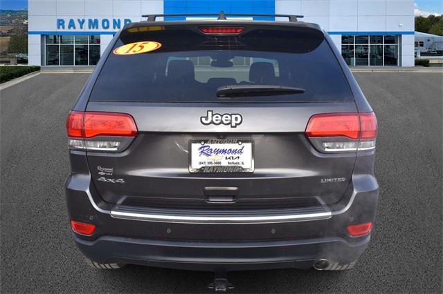 used 2015 Jeep Grand Cherokee car, priced at $13,998