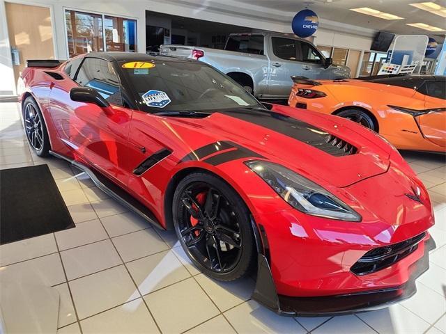 used 2017 Chevrolet Corvette car, priced at $59,879