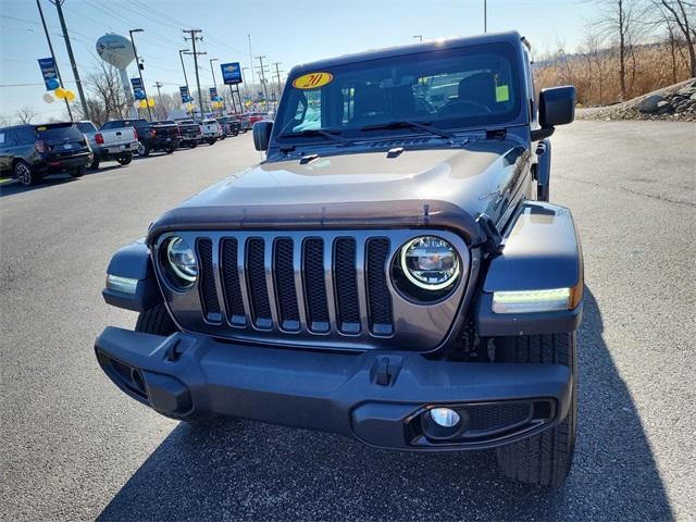 used 2020 Jeep Wrangler Unlimited car, priced at $39,894