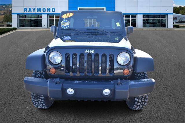 used 2012 Jeep Wrangler Unlimited car, priced at $14,410