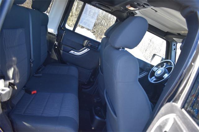 used 2012 Jeep Wrangler Unlimited car, priced at $14,410