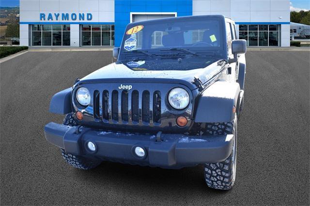 used 2012 Jeep Wrangler Unlimited car, priced at $14,410