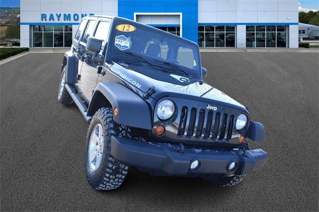 used 2012 Jeep Wrangler Unlimited car, priced at $14,410