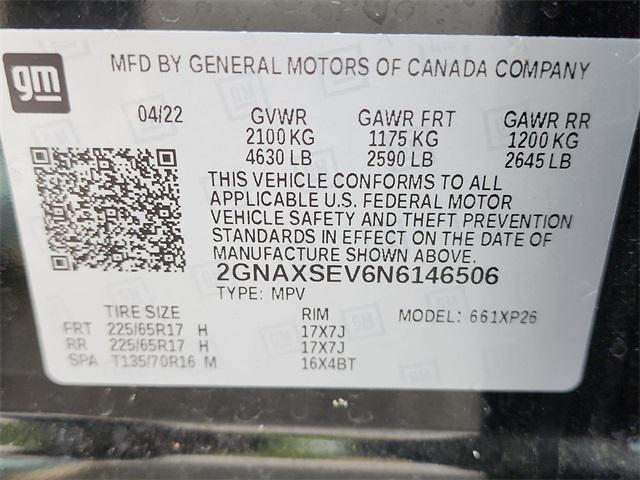 used 2022 Chevrolet Equinox car, priced at $20,989