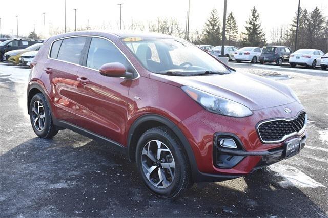 used 2021 Kia Sportage car, priced at $16,876