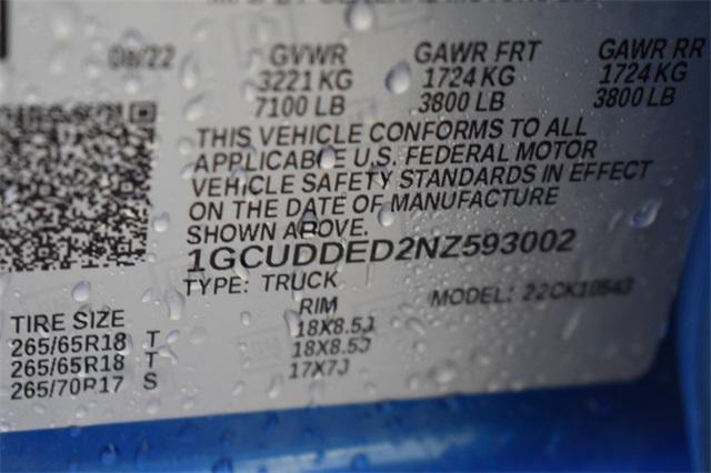 used 2022 Chevrolet Silverado 1500 car, priced at $34,859