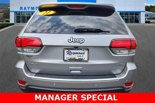 used 2021 Jeep Grand Cherokee car, priced at $16,989