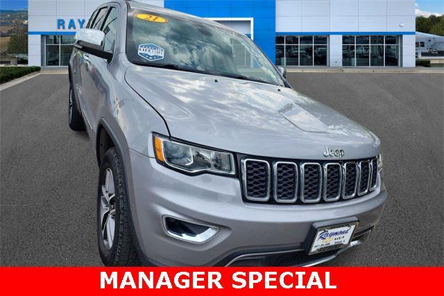 used 2021 Jeep Grand Cherokee car, priced at $16,989
