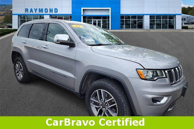 used 2021 Jeep Grand Cherokee car, priced at $16,748